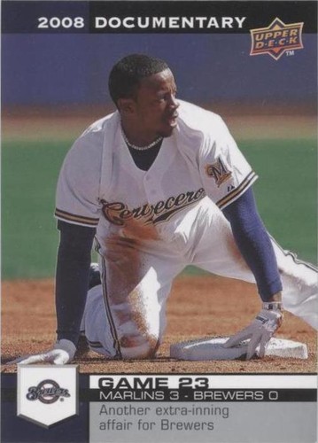 2008 Upper Deck Documentary - Rickie Weeks #753