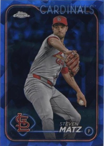 2024 Topps Chrome Update Series Sapphire Edition - Steven Matz #USCS329