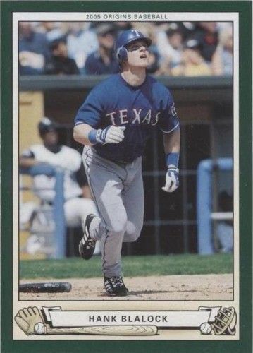 2005 Upper Deck Origins - Hank Blalock #92