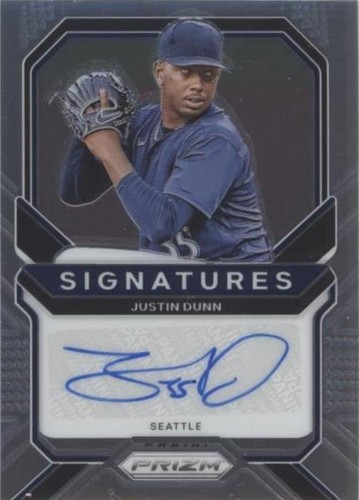 2021 Panini Prizm - Justin Dunn #SIG-JD