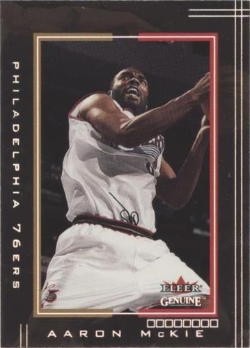 2001-02 Fleer Genuine - Aaron McKie #4