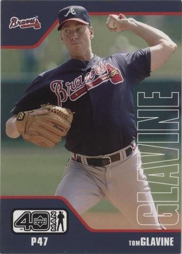 2002 Upper Deck 40 Man - Tom Glavine #491