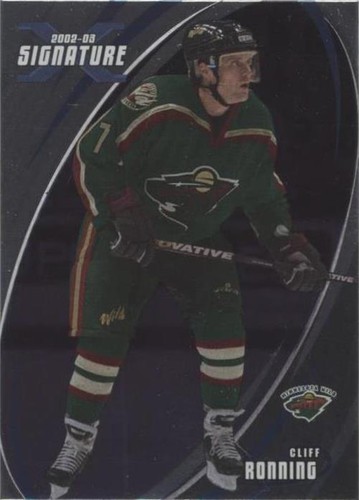 2002-03 In the Game Be A Player Signature Series - Cliff Ronning #085