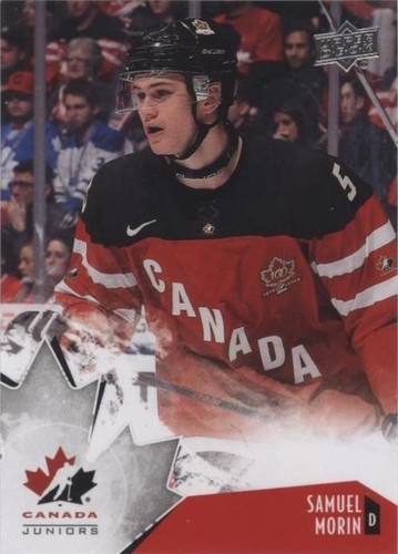 2015 Upper Deck Team Canada Juniors - Samuel Morin #43
