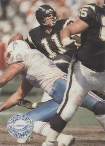 1991 Pro Set Platinum Billy Joe Tolliver #101