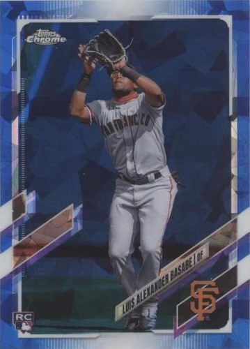 2021 Topps Chrome Sapphire Edition - Luis Basabe #548