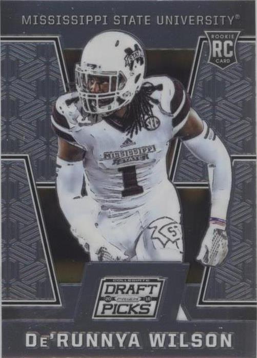 2016 Panini Prizm Collegiate Draft Picks De'Runnya Wilson #123