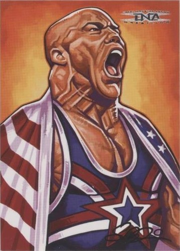 2008 TRISTAR TNA Wrestling Cross the Line - Kurt Angle #61