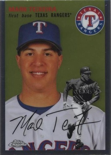 2023 Topps Chrome Platinum Anniversary - Mark Teixeira #351
