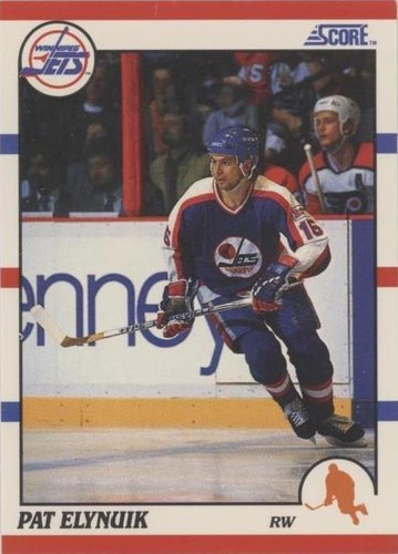 1990-91 Score 100 Hottest Players and Rising Stars - Pat Elynuik #86