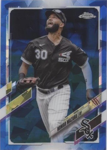 2021 Topps Chrome Sapphire Edition - Nomar Mazara #23