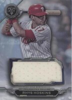 2019 Topps Triple Threads - Rhys Hoskins #SJR-RH3