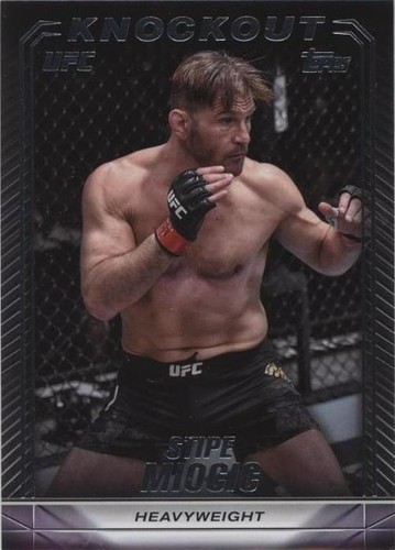 2024 Topps UFC Knockout - Stipe Miocic #81