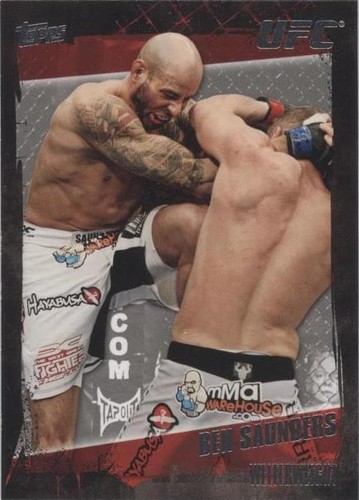 2010 Topps UFC Series 4 - Ben Saunders #102