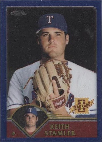 2003 Topps Chrome Traded & Rookies - Keith Stamler #T250
