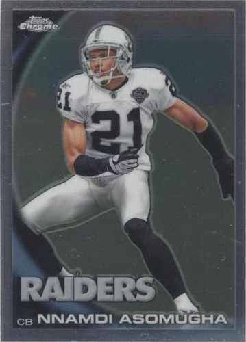 2010 Topps Chrome Nnamdi Asomugha #C39