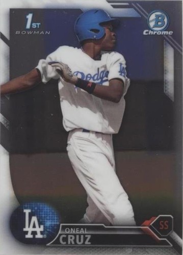 2016 Bowman Chrome - Oneil Cruz #BCP204
