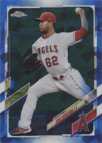 2021 Topps Chrome Update Series Sapphire Edition - Jose Quintana #US118