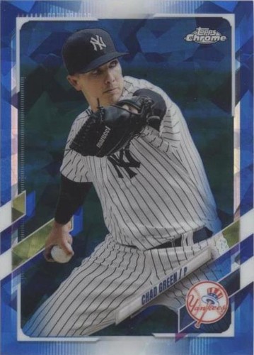 2021 Topps Chrome Update Series Sapphire Edition - Chad Green #US290