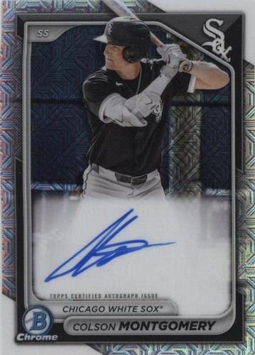 2024 Bowman Chrome - Colson Montgomery #BMA-CM
