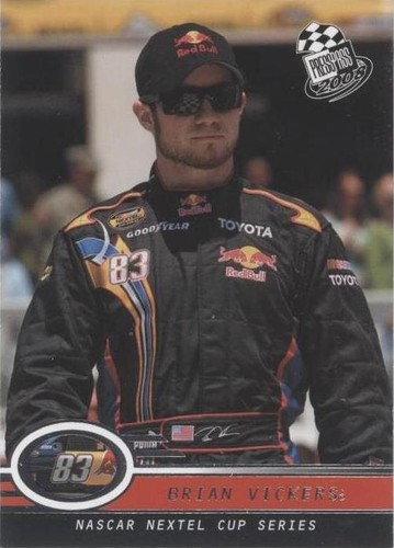 2008 Press Pass - Brian Vickers #33