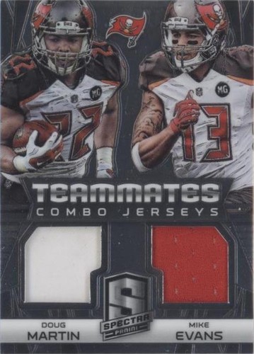 2014 Panini Spectra Doug Martin Mike Evans #TC-DM