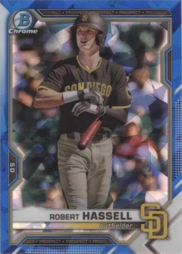 その他 2020 bowman  sapphire robert hassell 2020 Bowman Draft Chrome Sapphire Robert Hassell PSA 9 Mint