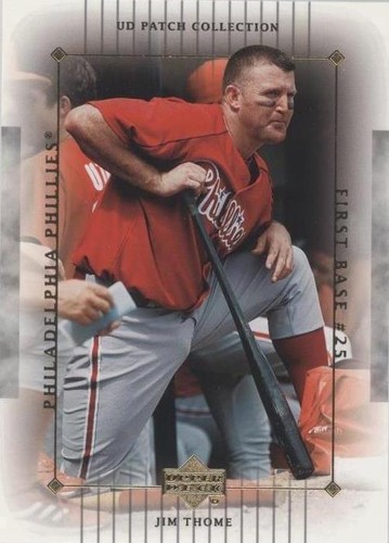 2003 Upper Deck Patch Collection - Jim Thome #84