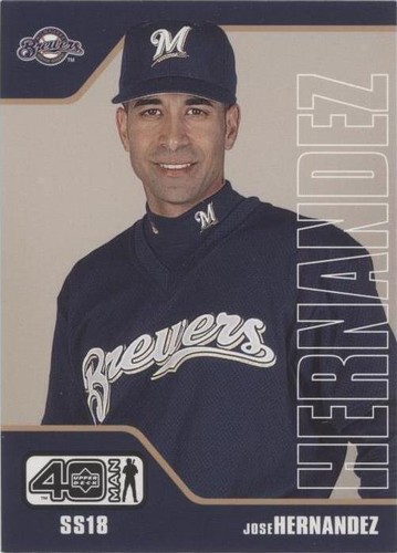 2002 Upper Deck 40 Man - Jose Hernandez #535