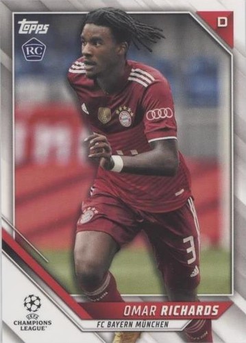 2021-22 Topps UCL Collection Omar Richards #184