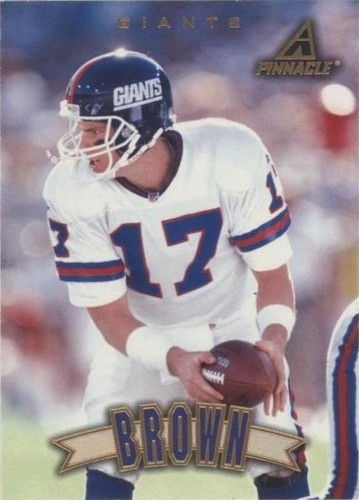 1997 Pinnacle Dave Brown #95