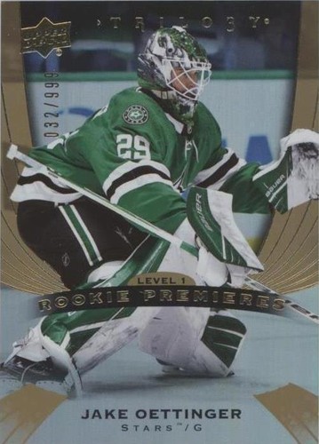 2020-21 Upper Deck Trilogy - Jake Oettinger #66
