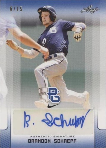 2017 Leaf Perfect Game National Showcase - Brandon Schrepf #BA-BS2