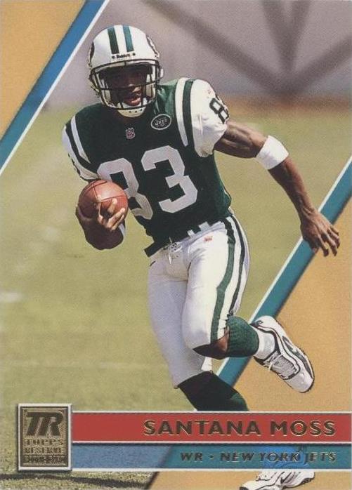 2001 Topps Reserve Santana Moss #133