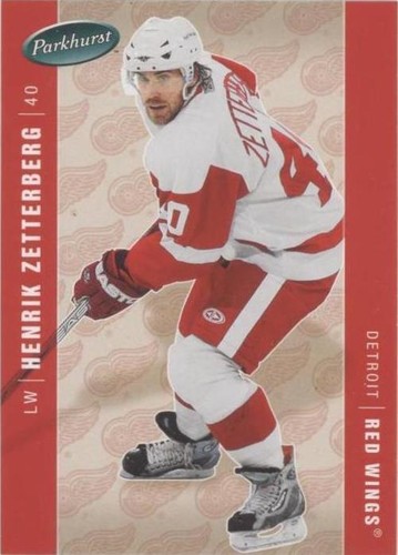 2005-06 Parkhurst - Henrik Zetterberg #168