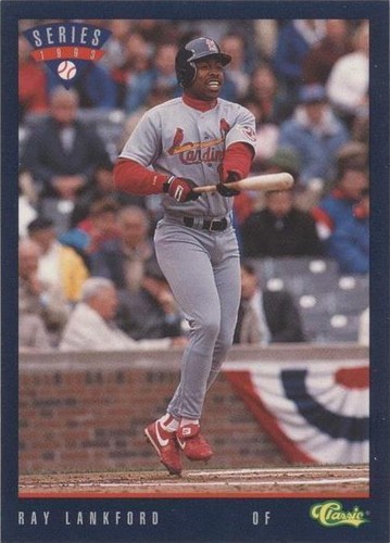 1993 Classic Update Blue Travel Edition - Ray Lankford #T51