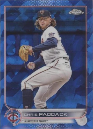 2022 Topps Chrome Update Series Sapphire Edition - Chris Paddack #US75
