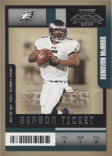2004 Playoff Contenders Donovan McNabb #76