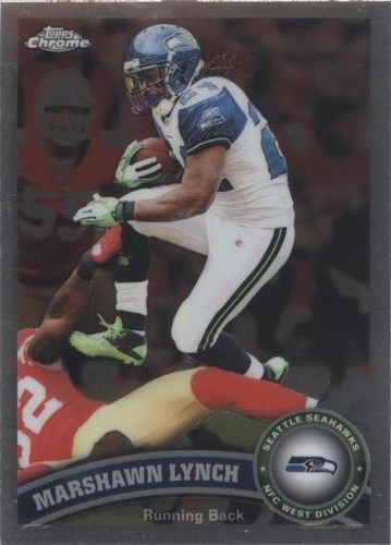 2011 Topps Chrome Marshawn Lynch #18