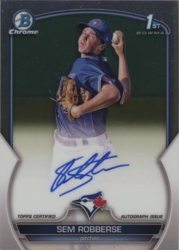2023 Bowman Chrome - Sem Robberse #CPA-SR