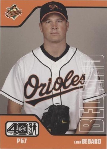 2002 Upper Deck 40 Man - Erik Bedard #202