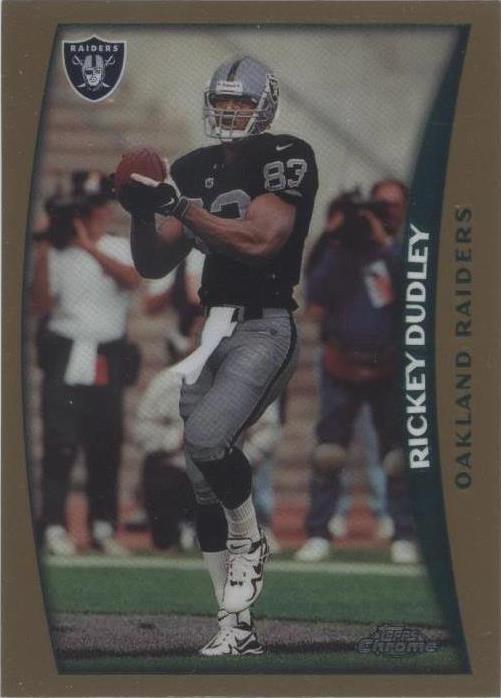 1998 Topps Chrome Rickey Dudley #33