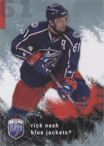 2007-08 Upper Deck Be a Player - Rick Nash #55