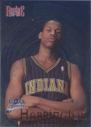 1998-99 Fleer Brilliants - Al Harrington #122B