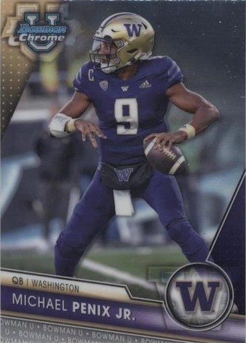 2023 Bowman University Chrome Michael Penix Jr. #141