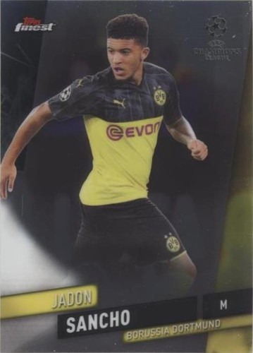 2019-20 Topps Finest UCL Jadon Sancho #26
