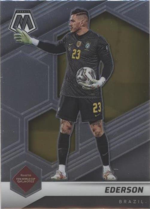 2021-22 Panini Mosaic FIFA Road to World Cup Ederson #161