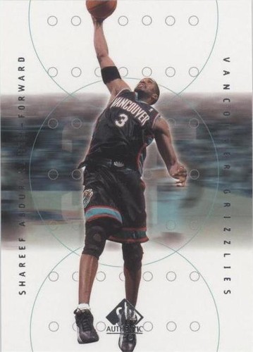 2000-01 SP Authentic - Shareef Abdur-Rahim #85