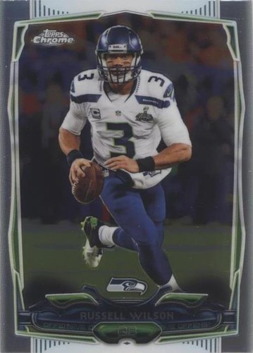 2014 Topps Chrome Russell Wilson #102