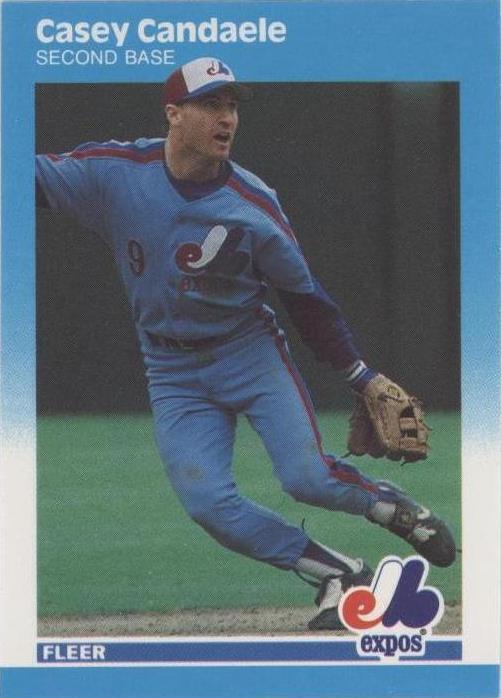 1987 Fleer Update - Casey Candaele #U-16
